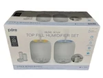 Pure Enrichment Hume Sense Top Fill Humidifier 2-PACK Bonus Bundle Open Box. Fixed Price $26.00.