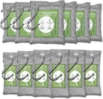 12 Pack Bamboo Air Purifying Bag, Activated Charcoal Bags Essential. Fixed Price $32.56.