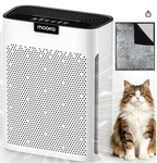 Mooka H13 Hepa Air Purifier For Home Pets Bedroom With Fragrance, KJ190 White. Fixed Price $50.00.