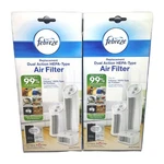 2 Pack Febreze Dual Action Hepa-type Purifier Replacement Air Filter FRF101B. Fixed Price $23.75.