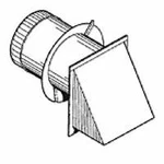 Broan BD6 Pressure Relief Damper With Wall Cap & 6" Collar. Fixed Price $83.91.