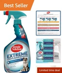 Extreme Pet Stain Odor Eliminator Spray 32OZ Enzymatic Cleaner For Cats Dogs. Fixed Price $24.99.