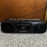 Sony CFS-201 Stereo Radio Cassette Recorder Boom Box Vintage Retro Working. Fixed Price $54.99.