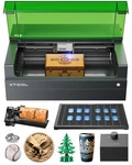Xtool S1 20W Laser Cutter, 600MM/S Speed Engraver, Rotary Bundle. Fixed Price $1419.00.