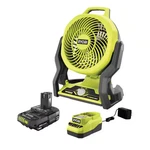 One+ 18V Cordless Hybrid Whisper Series 7-1/2 In. Fan Kit With 2.0 Ah Battery. Fixed Price $116.82.