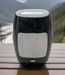 Eyevac Air 2-IN-1 Hepa Purifier & Touchless Vacuum Automatic Dustpan Black. Fixed Price $138.99.