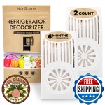 Nonscents Refrigerator Deodorizer 2 Pack Eliminator Fridge Freezer Activate. Fixed Price $32.95.
