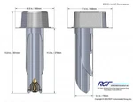 Rgf ZERO-H4-AC-T In-duct Air Purifier 2-6 Ton 800-2400 Cfm Aluminum 120/240V. Fixed Price $520.47.