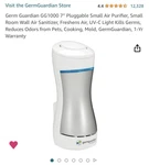 Germguardian Pluggable Uv-c Air Purifier. Fixed Price $17.50.