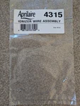 Aprilaire 4315 Ionizer Wire Assembly. Fixed Price $17.00.