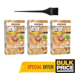 Loncolor Expert Hempstyle 9.0 Light Blonde Natural Tone Hair Cream 3-PACK. Fixed Price $53.99.