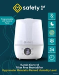 Safety 1ST Control Filter-free Humidifier, White. Fixed Price $46.99.