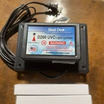 Bestdealuv D-200 Hvac Light System Open Box Complete Air Purifier. Fixed Price $42.74.