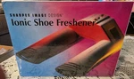 Sharper Image Ionic Shoe Freshener Deodorizer Battery Operated SI635. Fixed Price $24.00.