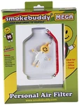 Smoke Buddy Mega Personal Air Purifier Cleaner Filter Removes Odor - White. Fixed Price $43.10.