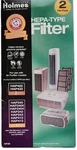 New Holmes HAPF30D 99% Hepa 2 Pack Carbon Air Filters Fast Free Shipping. Fixed Price $21.99.