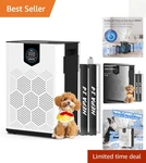 Air Purifier For Large Rooms Up To 3000 Sq Ft With Advanced H14 Hepa. Fixed Price $153.99.