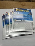 3M UA00DC-6 Filtrete Pleated Allergen Air Filter 20 HX16 WX1 In. (pack Of 4). Fixed Price $57.82.