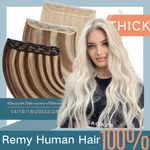 Long Armenian/indian Remy Human Hair Extension Clip One Piece 100% Best Weft. Fixed Price $25.78.