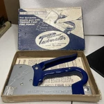Vintage Markwell "RH60" Tack-master Staple Gun. Original Box. Fixed Price $10.99.