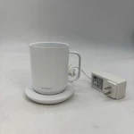 Ember CM17 Temperature Control Smart Mug W/ Charging Base Tested Working White. Fixed Price $29.98.