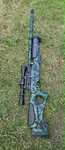 Hatsan Neutronstar .25 Caliber Side Lever Synthetic Stock Pcp Air Rifle. Fixed Price $380.00.