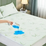 Waterproof Mattress Protector King Cooling Cover For Hot Sleepers 3D Air Fabr.... Fixed Price $49.47.