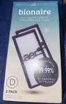 New Bionaire AER1 Allergen Purifier Filter (purple, 2-PACK) True Hepa. Fixed Price $9.92.