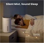 Mistfree Evaporative Humidifier For Bedroom, 3L No White Dust Sensitive Indi. Fixed Price $39.90.