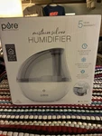 Pure Enrichment Mistaire Silver Ultrasonic Cool Humidifier, 1.5L Tank. Fixed Price $20.00.