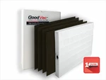 Goodvac Hepa Filter + 4 Pack Carbon Made To Fit Fellowes Aeramax 290, 300, DX95. Fixed Price $28.99.