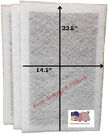 Dynamic Air Cleaner Replacement Filter Pads - 3 Pack, 16X20 Size. Fixed Price $104.99.