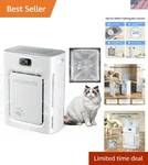 H13 Hepa Pet Air Purifier For Large Rooms 2500 Sq Ft Advanced Odor Elimination. Fixed Price $197.76.