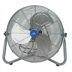 Floor Fan 20 In Super Turbo High Velocity 7500 Cfm 225-WATT Motor Silver 3-SPEED. Fixed Price $109.24.