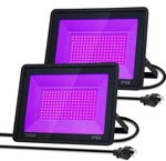 2 Pack - 300W Led Black Light, Indoor/outdoor Uv Flood. Fixed Price $42.00.
