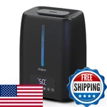 Chooone 6L Top Fill Ultrasonic Humidifier - Cool And Warm Mist For Bedroom, Baby. Fixed Price $58.03.