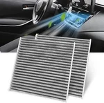 2PCS Fresh Breeze Cabin Air Filter Replacement, For Car Passenger Compartment Wi. Fixed Price $18.74.