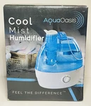 Aquaoasis Cool Mist Humidifier 2.2L Water Tank Quiet Ultrasonic New.. Fixed Price $24.95.