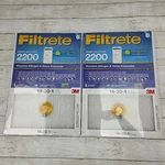 3M Filtrete Smart Air Filter 2200 Mpr 14X20X1 Bluetooth 2-PACK White 19088. Fixed Price $29.99.