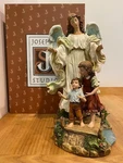 Guardian Angel Figurine By Joseph's Studio/roman Inc. 10.5" Tall - New W/box. Fixed Price $69.95.