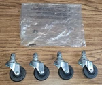 Rikon (4) Caster Set For Dust Collector P60-100-31. Fixed Price $29.99.