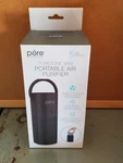 Enrichment Purezone Mini Black Portable Air Purifier, 2-STAGE Purification. Fixed Price $30.00.