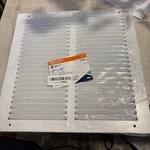 EZ-FLO12 In. X Return Air Filter Grille -white Sidewall Or Ceiling. Fixed Price $12.00.