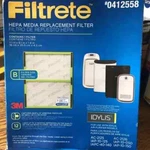 Filtrete Hepa Media Idylis Replacement Filter 0412558 3M New. Fixed Price $16.31.
