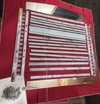 Kenworth W900L Louvered Grill 16 Bars Trux TK-1002 / AC041B01, No Surround. Fixed Price $655.00.