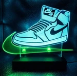 Nike Air Force One Led Desk Lamp (wired Usb). Fixed Price $60.00.