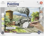 Royal & Langnickel(r) Paint By Number Kit 15.375"X11.25"-NO. 90'S Daily Run. Fixed Price $14.45.