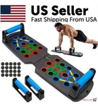 28 1 Push Up Rack Board System Fitness Workout Train Home Gym Exercise Stands. Fixed Price $8.99.