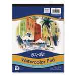 Pacon 4910 Artist Watercolor Unruled Paper Pad - Yellow Cover/white Sheets New. Fixed Price $12.21.