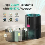 Hot Dreo Hepa Air Purifier For Large Room Up To 1600 SQ.FT/2H, Smart Purificador. Fixed Price $108.88.